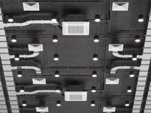 Ventilation system set 01 3D Model