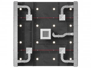 Ventilation system set 01 3D Model