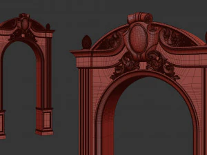 Arc classique 2 Modèle 3D
