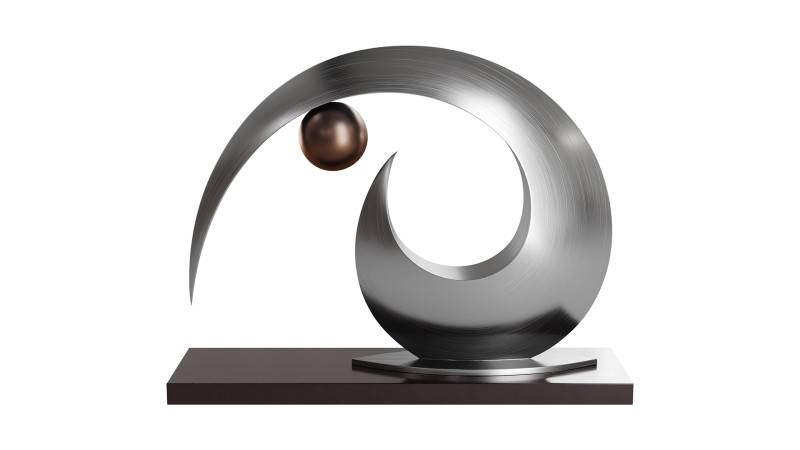 Abstract sculpture by Ben Fasham 3D Модель .c4d .max .obj .3ds .fbx .stl .blend