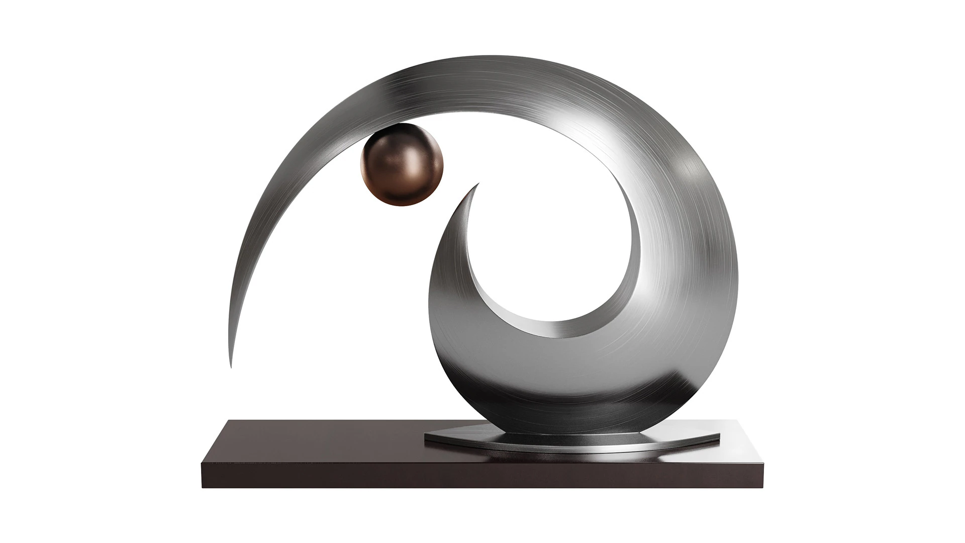 Abstract sculpture by Ben Fasham 3D Model .c4d .max .obj .3ds .fbx .stl .blend 