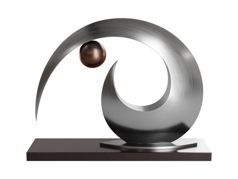 Abstract sculpture by Ben Fasham 3D मॉडल