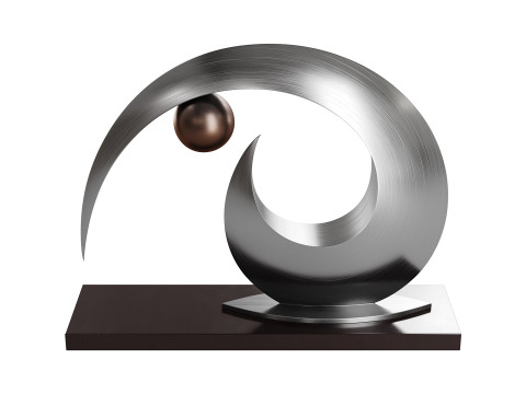 Abstract sculpture by Ben Fasham 3D Модель