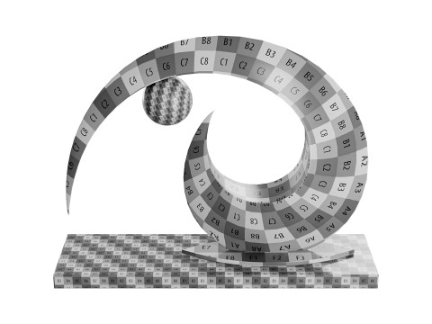 Abstract sculpture by Ben Fasham 3D Модель