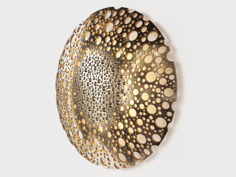 Abstract Wall Light by Jonathan Browning Model 3D