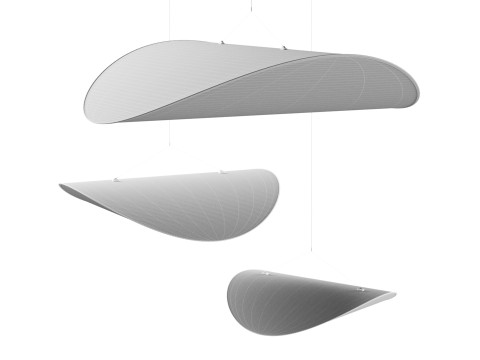 Wabi-sabi Tense Pendant Lamp Dia 70 90 120 Modèle 3D