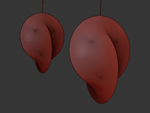 Overlap Suspension by FLOS 3D Model