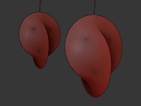 Overlap Suspension by FLOS 3D Model