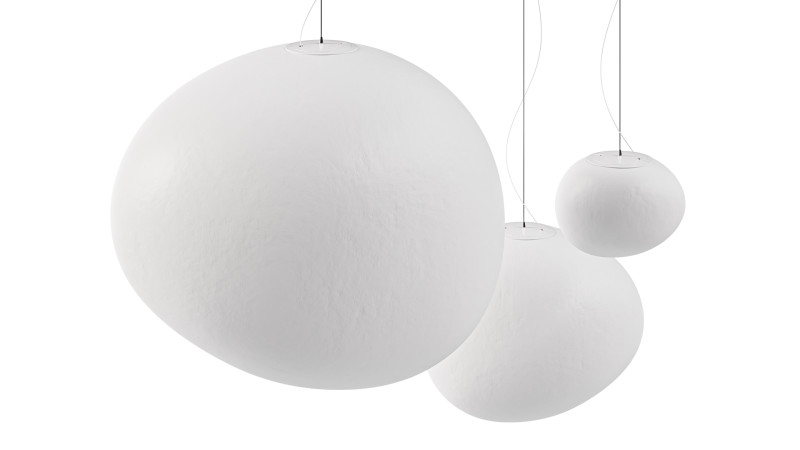 Gregg Pendant Light by Foscarini 3D Model .c4d .max .obj .3ds .fbx .stl .blend 