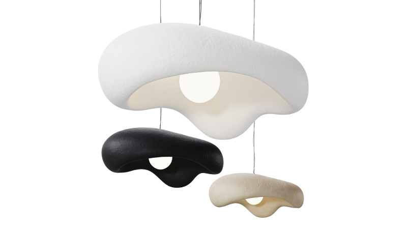 Japanese style Wabi-Sabi Pendant Light Modelo 3D .c4d .max .obj .3ds .fbx .stl .blend