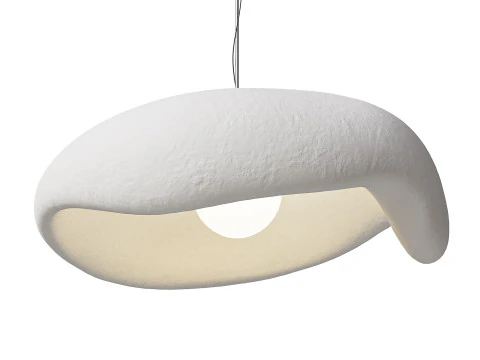 Japanese style Wabi-Sabi Pendant Light 3D Model
