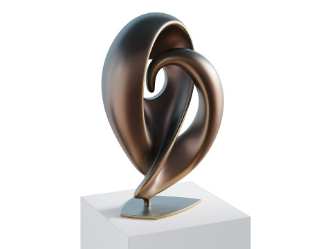 Abstract sculpture by Trevor Askin 3D मॉडल