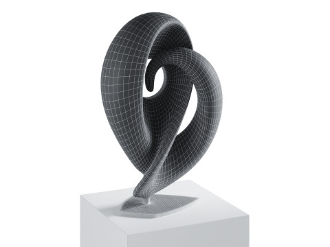 Abstract sculpture by Trevor Askin 3D मॉडल