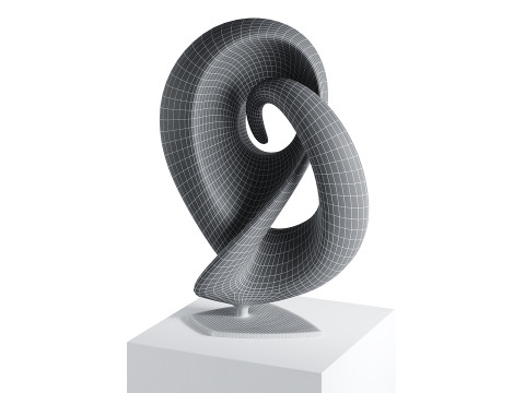 Abstract sculpture by Trevor Askin 3D मॉडल