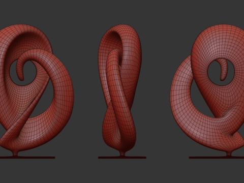 Abstract sculpture by Trevor Askin 3D मॉडल