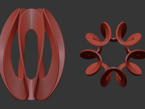 Abstract sculpture by Gianpietro Carlesso 3Dモデル