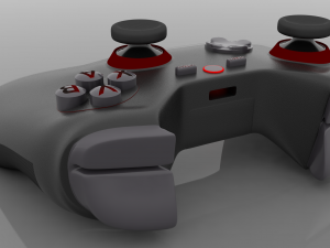 Gaming Controller - Gamepad 3D Model