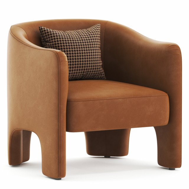 Sully chair 3D 模型 .c4d .max .obj .3ds .fbx .stl .blend