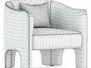Sully chair 3D 模型