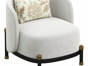 Greyson armchair Modello 3D