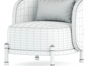 Greyson armchair 3D Model