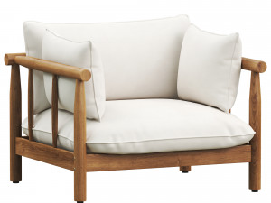 Kave Home Sacova armchair 3D 模型