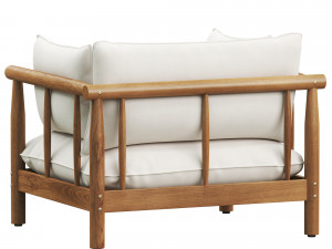 Kave Home Sacova armchair 3D Model