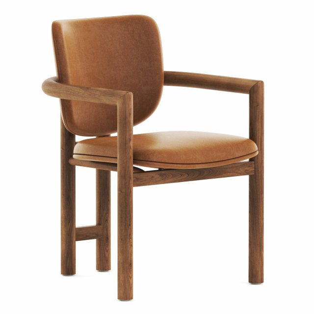 Madeira chair 3D 모델 .c4d .max .obj .3ds .fbx .stl .blend 