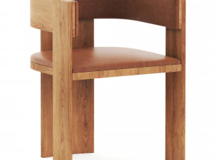 KOLLEKT&Ouml;R sandalyesi Kristina Dam 3D Model