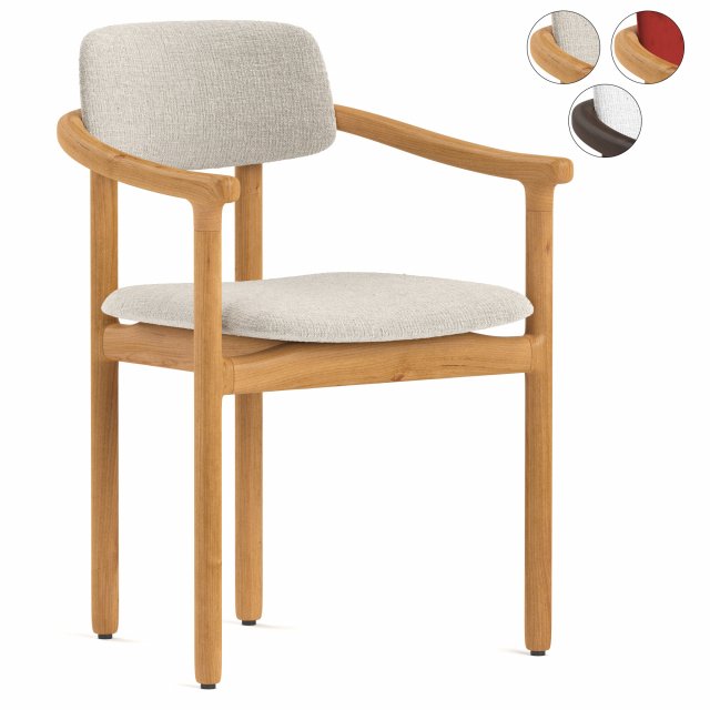 Nigiri Chair by PARLA 3D Model .c4d .max .obj .3ds .fbx .stl .blend 
