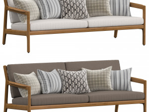 TEAK JACK sofa by Ethnicraft Modello 3D