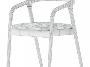 Wood chair 3D Model