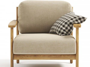 Tirant armchair by Kave Home 3D Model