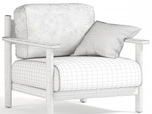 Tirant armchair by Kave Home 3D Model