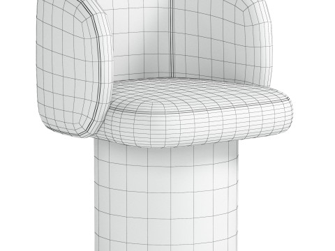 Dining Chair Marly Modelo 3D