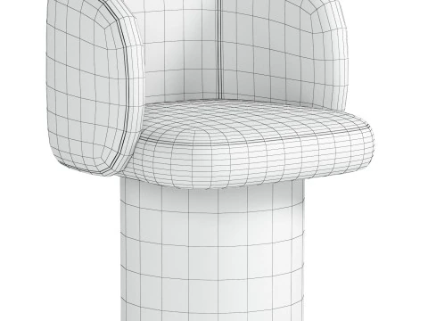 Dining Chair Marly 3D Model