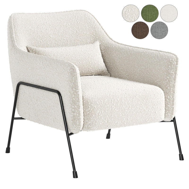 Melodi armchair 3D Модель .c4d .max .obj .3ds .fbx .stl .blend