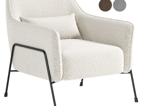 Melodi armchair 3D Model