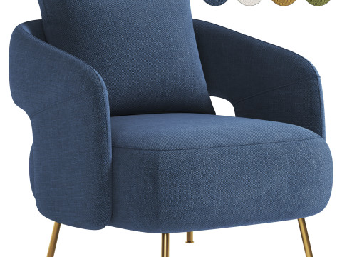 356 Armchair 3D Модель