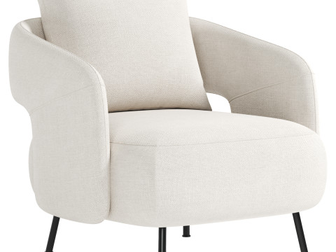 356 Armchair 3D मॉडल