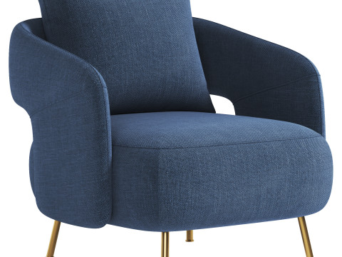 356 Armchair 3D मॉडल