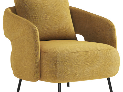 356 Armchair 3D मॉडल