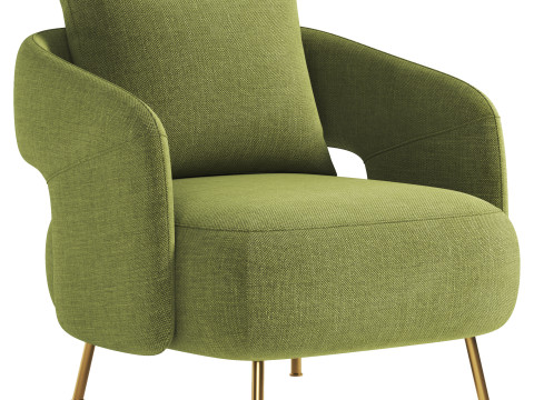 356 Armchair 3D मॉडल