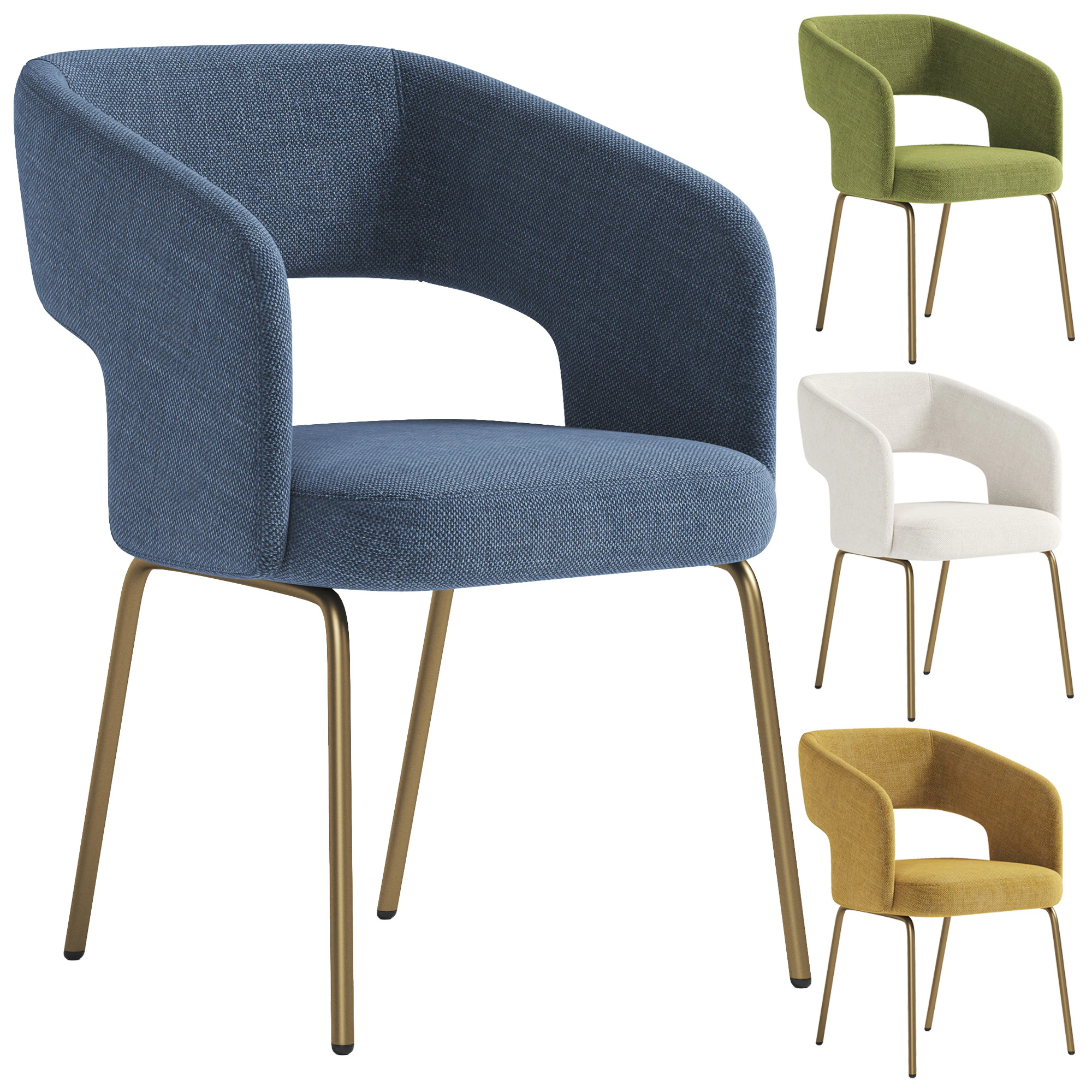 356 Outdoor chair 3D Model .c4d .max .obj .3ds .fbx .stl .blend 