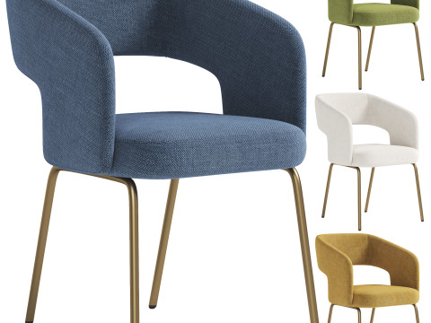 356 Outdoor chair 3D Модель