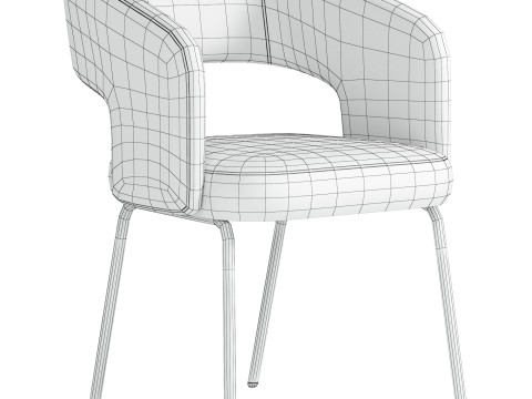 356 Outdoor chair 3D 模型