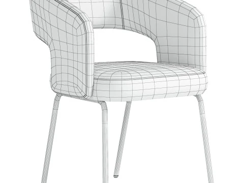 356 Outdoor chair 3D Model