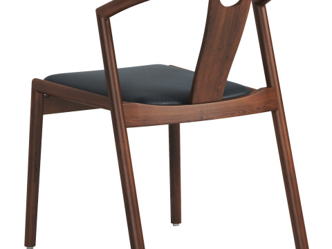 Ambra Upholstered Dining Chair 3D-Modell