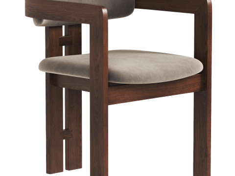 0414 Dining Armchair 3D Model