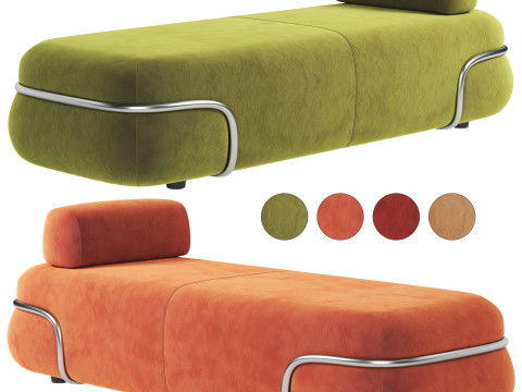 Baxter So Soft Daybed 3D Model